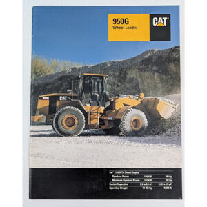 950G CAT Wheel Loader Caterpillar Sales Brochure Booklet Vintage 1998